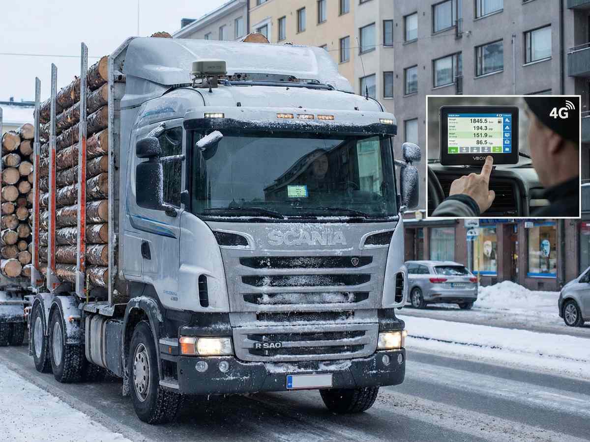 Real-Time On-Board Weighing in Finland